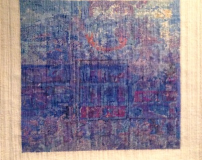 Marcel Marois 'Mutation - time; blue, grey, white, red' 1994-1996
